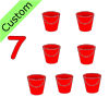7+red+buckets Picture