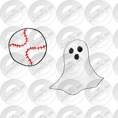 baseball with ghost Picture