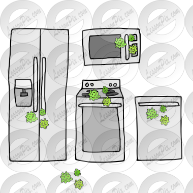 germs in kitchen