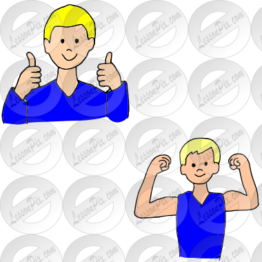 healthy and strong