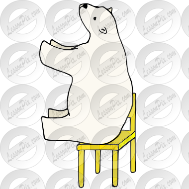 Bear on the chair Picture