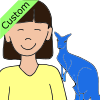 Why does Lily only sleep with Blue Kangaroo at the end of the story?