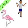 Flamingo Stand