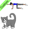 Cat Tail Pose