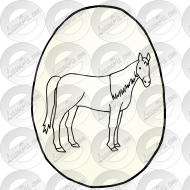 horse in egg Picture