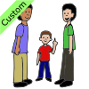 Say "excuse me".  Picture
