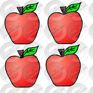 4 Apples Picture