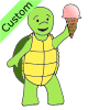 They got ice cream to help him feel better.