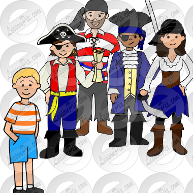 Pirate Manners Picture for Classroom / Therapy Use - Great Pirate ...
