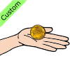Why did Ronald give a stacking penny to Molly?