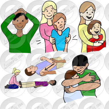 Squishes (Joint Compressions) Picture for Classroom / Therapy Use ...