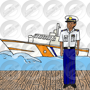 The Coast Guard proects the people and environment around America Picture