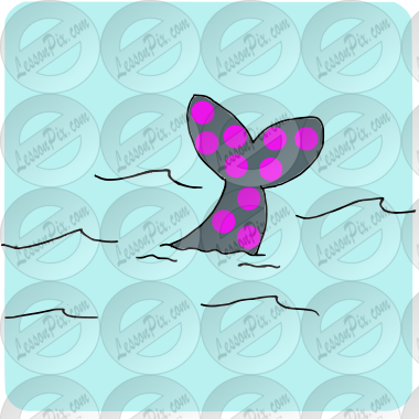 Whale with a Polka Dot Tail Picture