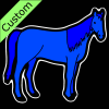Blue Horse