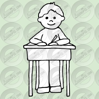 Seatwork Picture for Classroom / Therapy Use - Great Seatwork Clipart