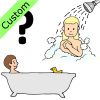 Do you like to take a shower or a bath?