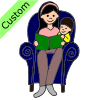 I can read to the baby just like mom.