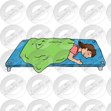 Nap Picture for Classroom / Therapy Use - Great Nap Clipart
