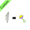 feather+rattle Picture
