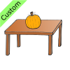 The+pumpkin+ins+ON+the+table. Picture