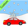 Snow+is+falling+ON+TOP+of+the+car. Picture