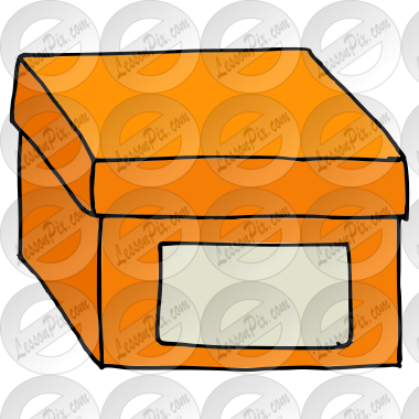 Box Picture for Classroom / Therapy Use - Great Box Clipart