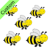 5+bees Picture