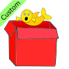 into a box