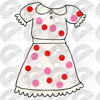 Pink white and red dots Picture