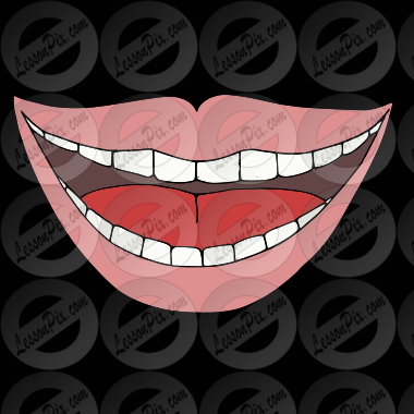 Mouth Picture For Classroom   Therapy Use - Great Mouth Clipart