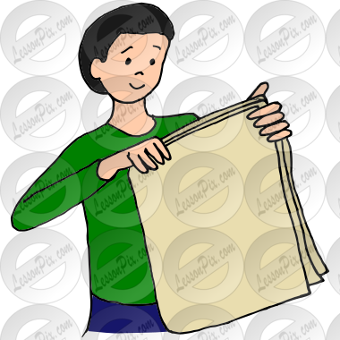 Fold Picture for Classroom / Therapy Use - Great Fold Clipart