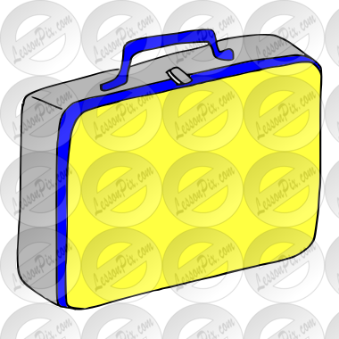 Lunchbox Picture for Classroom / Therapy Use - Great Lunchbox Clipart