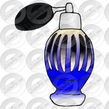 Perfume Picture for Classroom / Therapy Use - Great Perfume Clipart