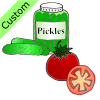 pickles+and+tomatoes. Picture