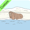 W+is+for+walrus_+watching+the+water+in+the+arctic+cold. Picture