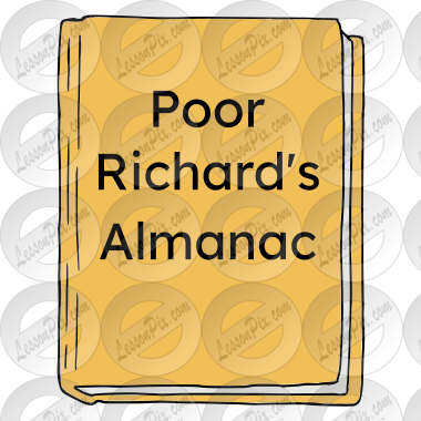 In 1733, he started Poor Richard