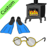 He invented many items including the Franklin stove, swimfins, the glass armonica, and bifocals.