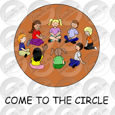 Come to the circle II Picture for Classroom / Therapy Use - Great Come ...