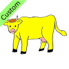 yellow+cow Picture
