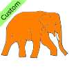 orange+elephant Picture