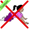 no crawling