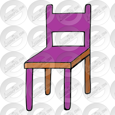 Chair Picture for Classroom / Therapy Use - Great Chair Clipart