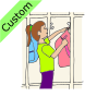 Hang up your things