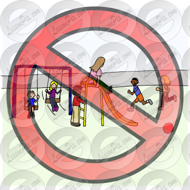 Recess Picture for Classroom / Therapy Use - Great Recess Clipart