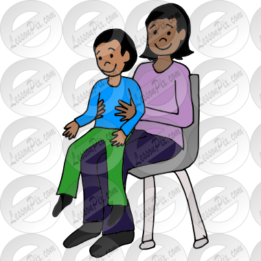 Lap Picture For Classroom   Therapy Use - Great Lap Clipart