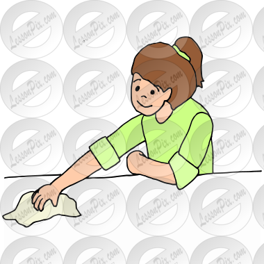 Wash Picture for Classroom / Therapy Use - Great Wash Clipart