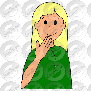 Thank You Picture for Classroom / Therapy Use - Great Thank You Clipart