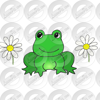 frog between Picture