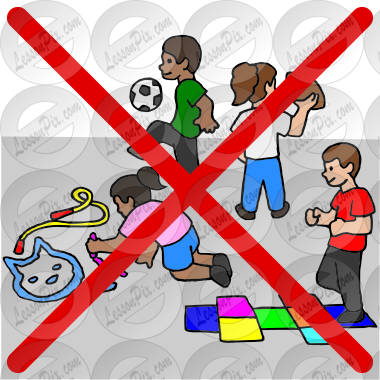 Recess Picture for Classroom / Therapy Use - Great Recess Clipart