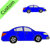 Small Blue Car - Big Blue Car